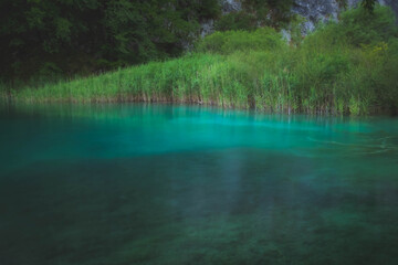 One of Plitvice's beautiful lagoons, Plitvice Lakes National Park