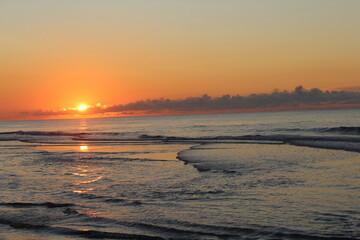 Sunrise Over the Beach