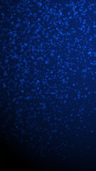 Naklejka premium Magic stars Christmas background. Subtle flying sn