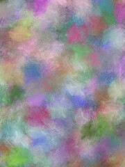 Brushstrokes colorful texture acrylic paint on canvas. picture for artwork design. Modern contemporary art. Abstract art background hand drawn acrylic painting. Digital art illustration