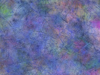 Brushstrokes colorful texture acrylic paint on canvas. picture for artwork design. Modern contemporary art. Abstract art background hand drawn acrylic painting. Digital art illustration