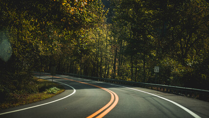 Fototapeta premium driving on the road