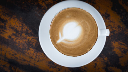 cup of cappuccino