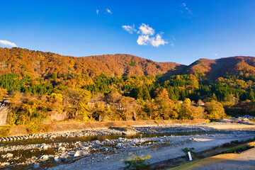 秋の白川郷