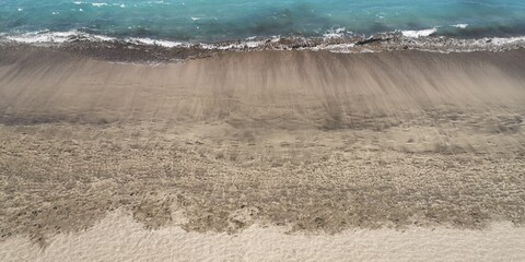 sand dunes on the beach