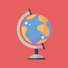 Globe icon, vector and glyph