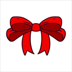 christmas bow decoration holiday ribbon