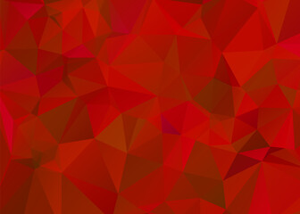 abstract orange background from crystal, you can change Vector art.