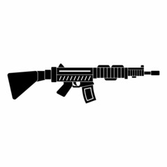 modern weapon icon, modern weapon vector sign symbol