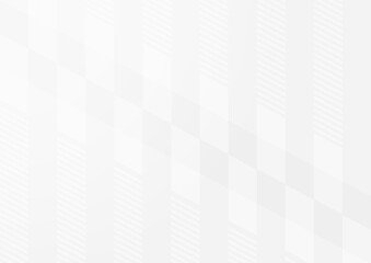 Abstract background in white and gray gradient color. White background texture with geometric pattern for cover design, book design, poster, flyer, website backgrounds. 