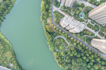 apartment building incity