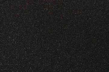 Black matte metal surface