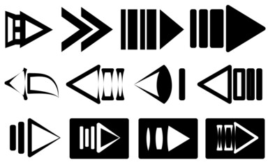 set of arrows