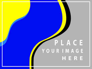 Simple background template