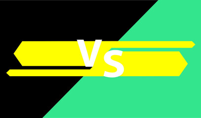 versus background design