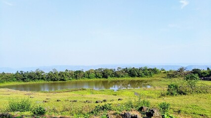 water resource on visapur fort
