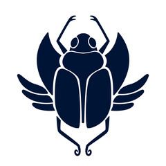 Decorative bug fashion element design. Vector illustration