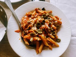 Penne pasta
