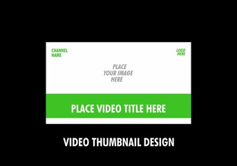 Colorful and unique video thumbnail