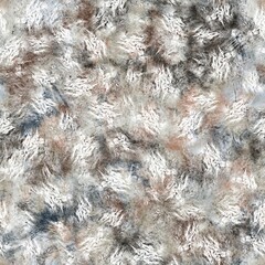 Seamless neutral and white grungy classic abstract surface pattern design for print. High quality illustration. Monochrome earth colored design with white pattern design overlay. Repeat graphic swatch