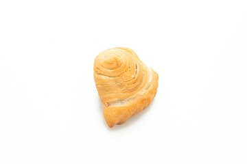 curry puff on white background
