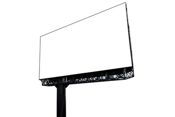 Obraz premium Blank billboard ready for new advertisement