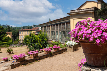 Boboli Gardens and Pitti Palace in Florence, Tuscany, Italy