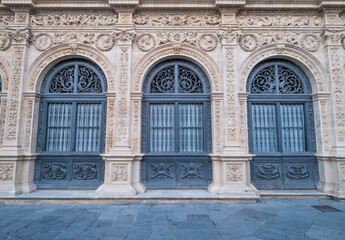 Detalles del ayuntamiento de Sevilla