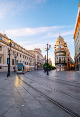 Avenida de la constitucion en Sevilla