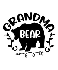 Bear bundle svg,bear svg,mama bear svg,baby bear svg,bear silhouette,papa bear svg,bear clipart,bear family svg