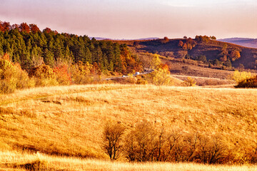 autumn in the mountains