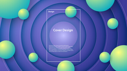 Playful circle bubble pattern background (EPS10 vector). Perfect for children's designs, educational materials, and creative branding 
