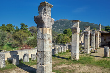 Antikes Epidaurus, Abaton, Peloponnes, Argolida, Griechenland