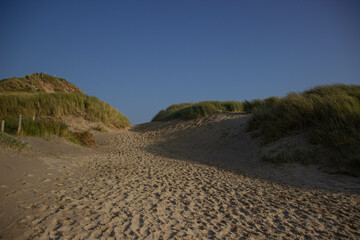 Spuren im Sand