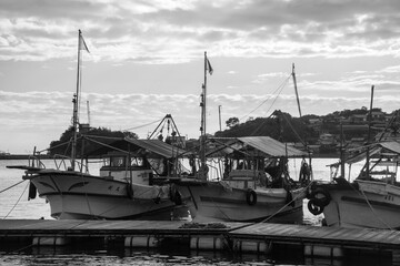 boats on the river