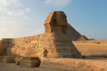 Great Sphinx of Giza - obrazy, fototapety, plakaty