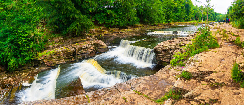 Aysgarth Falls in the Yorkshire Dales