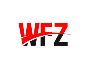 Obraz premium WFZ Letter Initial Logo Design Vector Illustration