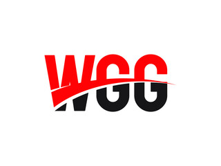 WGG Letter Initial Logo Design Vector Illustration