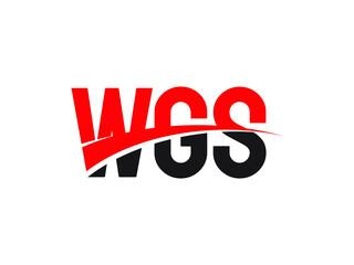 WGS Letter Initial Logo Design Vector Illustration