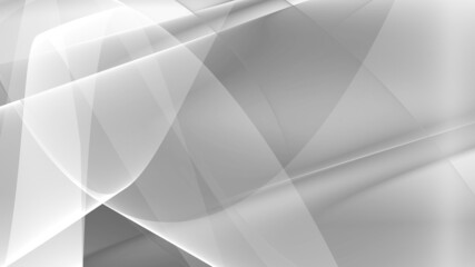 Hintergrund abstrakt 8K Monochrome weiss grau schwarz Wellen Linien Kurven Verlauf