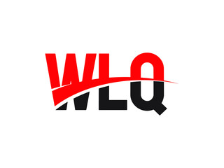 WLQ Letter Initial Logo Design Vector Illustration