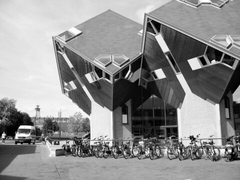 moderne H&auml;user in Helmond, Niederlande