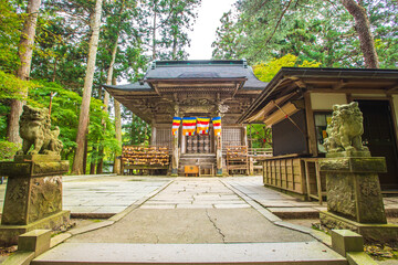 Obraz premium 岩手県 中尊寺・弁慶堂 