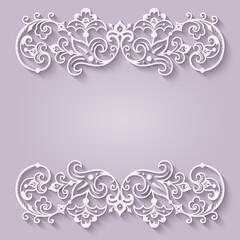 Vector abstract decorative ethnic ornamental illustration.