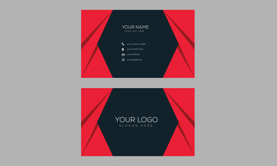 modern and creative business stylish business cards vector design template
