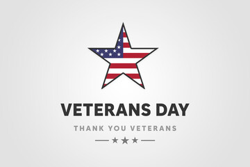 Veterans day. Thank you Veterans for your service. Honoring all who served. American flag on the back. Poster, wallpaper, background