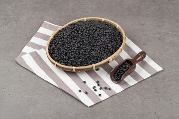 Beans, black beans, grains