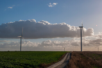 Zielona energia - Elektrownia wiatrowa 