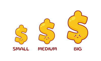 Cute funny business character. Vector hand drawn cartoon mascot character illustration icon. Isolated on white background. business character concept